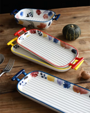 Assadeira de Cerâmica com Alça Dupla para Forno