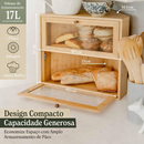 Porta Pães em Madeira de Quina