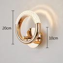 Luminária Arandela Oval de Luxo Cristal - CrystalLux