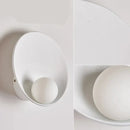 Luminária de Parede Estilo Chinês - Shell Branco, Preto ou Marrom