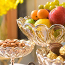 Centro Decorativo Multinível de Crystal - Rotatório 360°