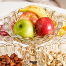 Centro Decorativo Multinível de Crystal - Rotatório 360°