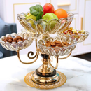 Centro Decorativo Multinível de Crystal - Rotatório 360°